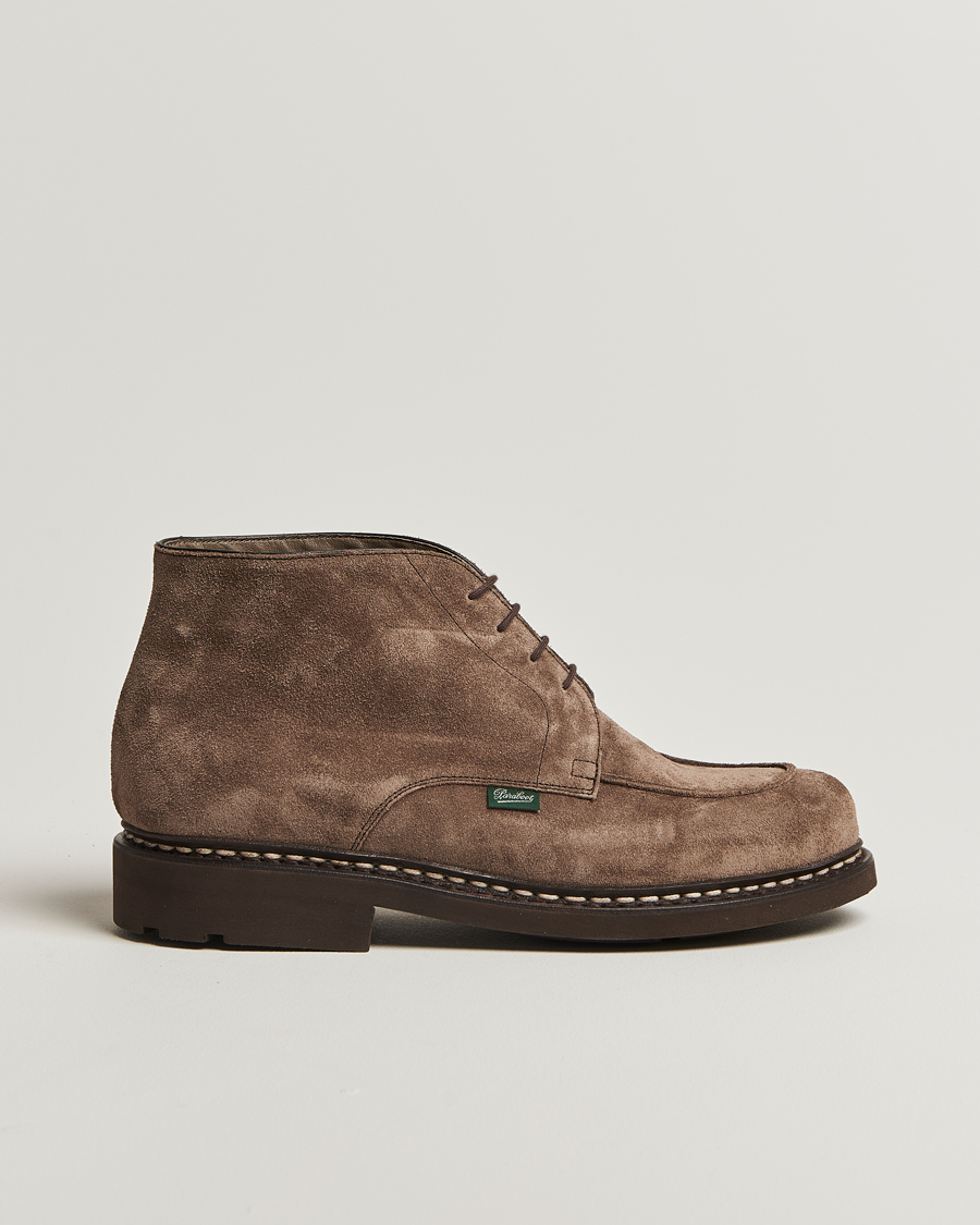 Herre | Støvler | Paraboot | Chambord Mid Derby Brown Suede
