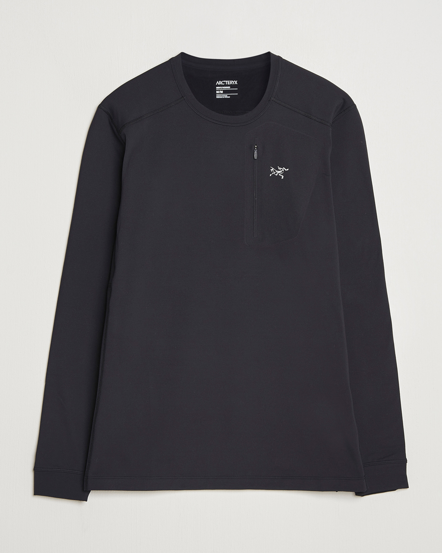Herre | Gensere | Arc'teryx | Rho Baselayer Crew Neck Black