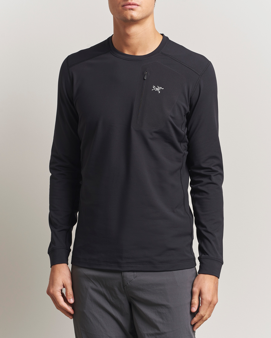 Herre | Gensere | Arc'teryx | Rho Baselayer Crew Neck Black