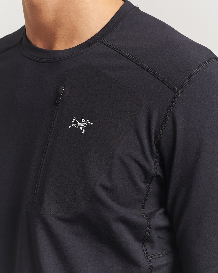 Herre | Gensere | Arc'teryx | Rho Baselayer Crew Neck Black