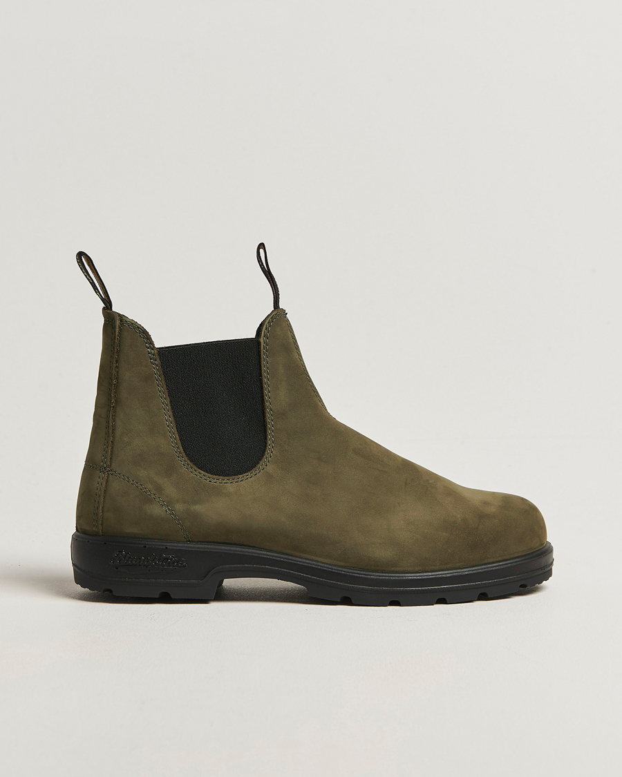 Herre | Støvler | Blundstone | 2442 Classic Oiled Nubuck Chelsea Boot Forest