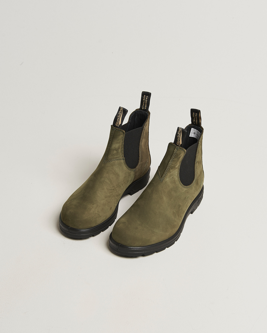 Herre | Støvler | Blundstone | 2442 Classic Oiled Nubuck Chelsea Boot Forest