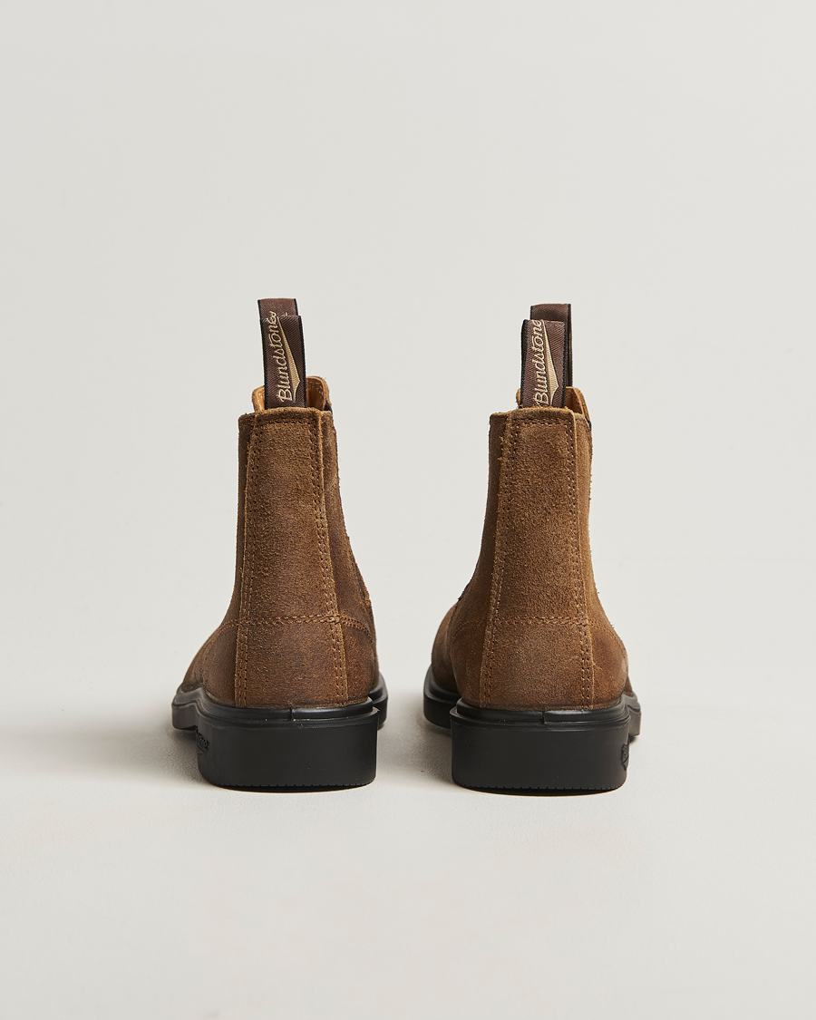 Herre | Støvler | Blundstone | 2581 Dress Waked Suede Chelsea Boot Tobacco