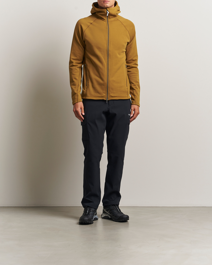 Herre | Gensere | Houdini | Power Up Houdi Greenish Gold