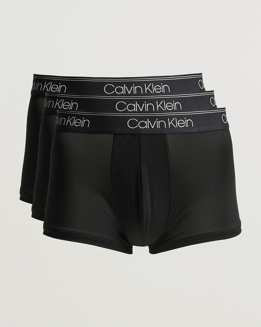 Herre | Undertøy | Calvin Klein | 3-Pack Micro Stretch Trunk Black