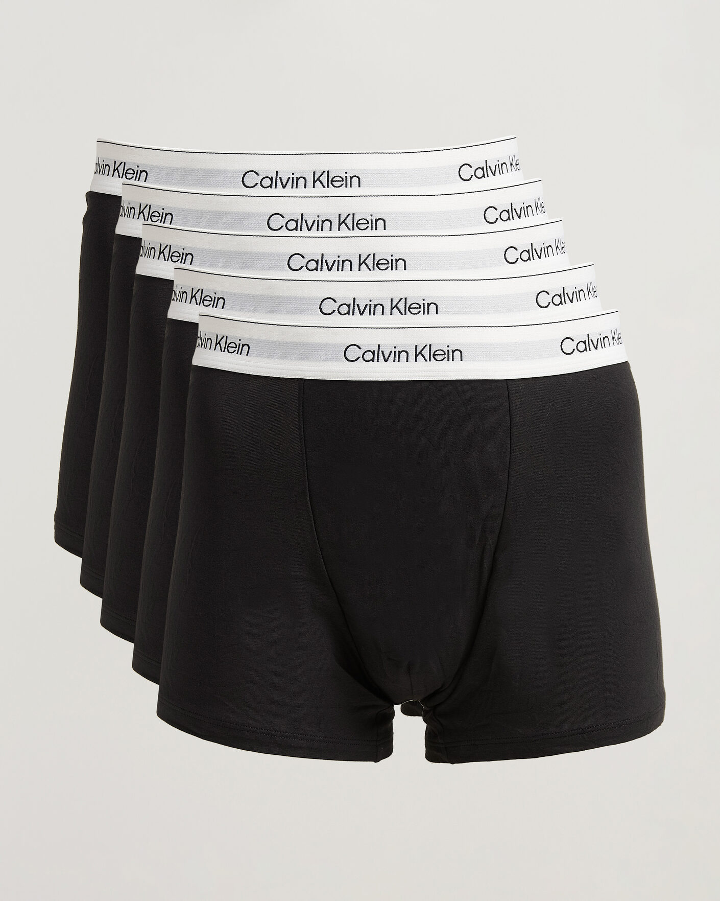Herre | Undertøy | Calvin Klein | 5-Pack Icon Cotton Stretch Relaxed Trunk Black