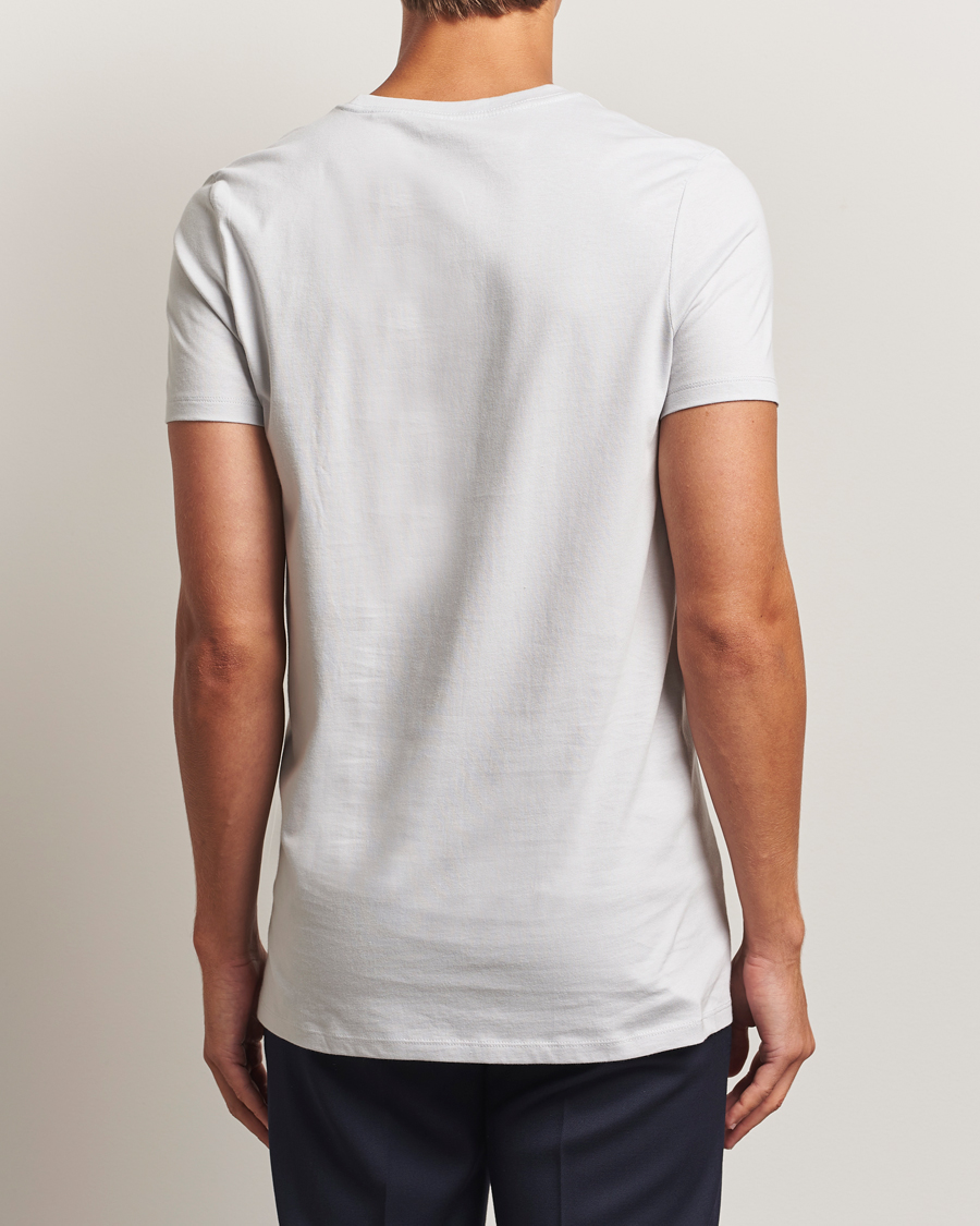 Herre | T-Shirts | Calvin Klein | 3-Pack Cotton Crew Neck T-Shirt Blue/Grey/Green