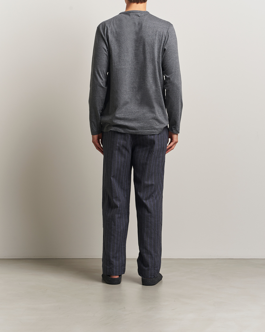 Herre | Pyjamaser og badekåper | Calvin Klein | Flannel Pyjama Set Charcoal