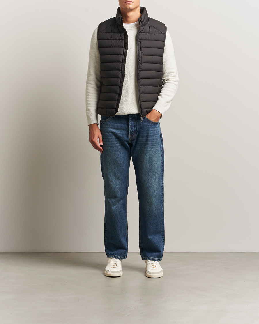 Herre | Vester | Save The Duck | Rhus Matt Lightweight Vest Brown Black