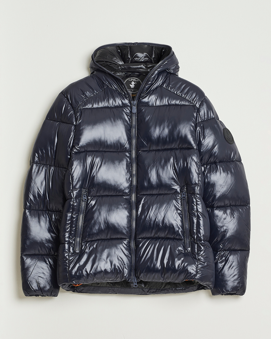 Herre | Jakker | Save The Duck | Edgard Padded Puffer Blue Black