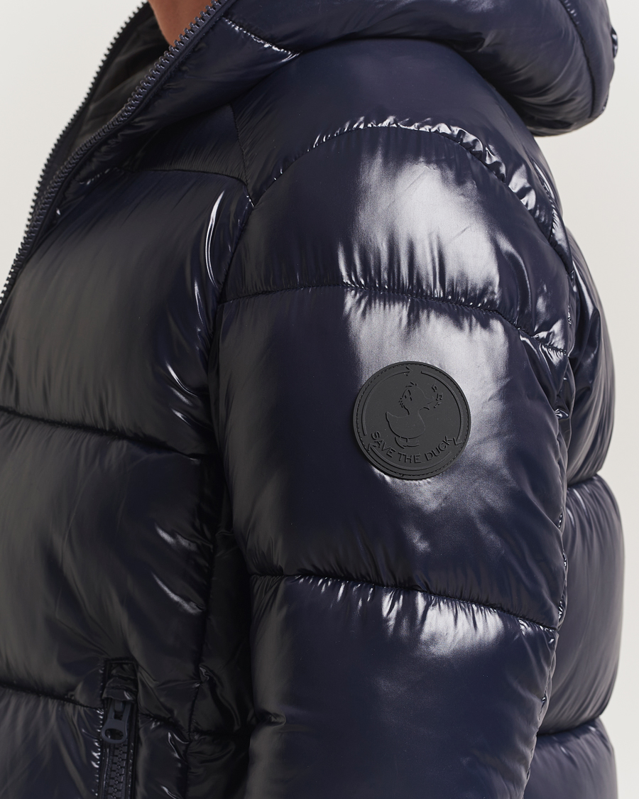 Herre | Jakker | Save The Duck | Edgard Padded Puffer Blue Black