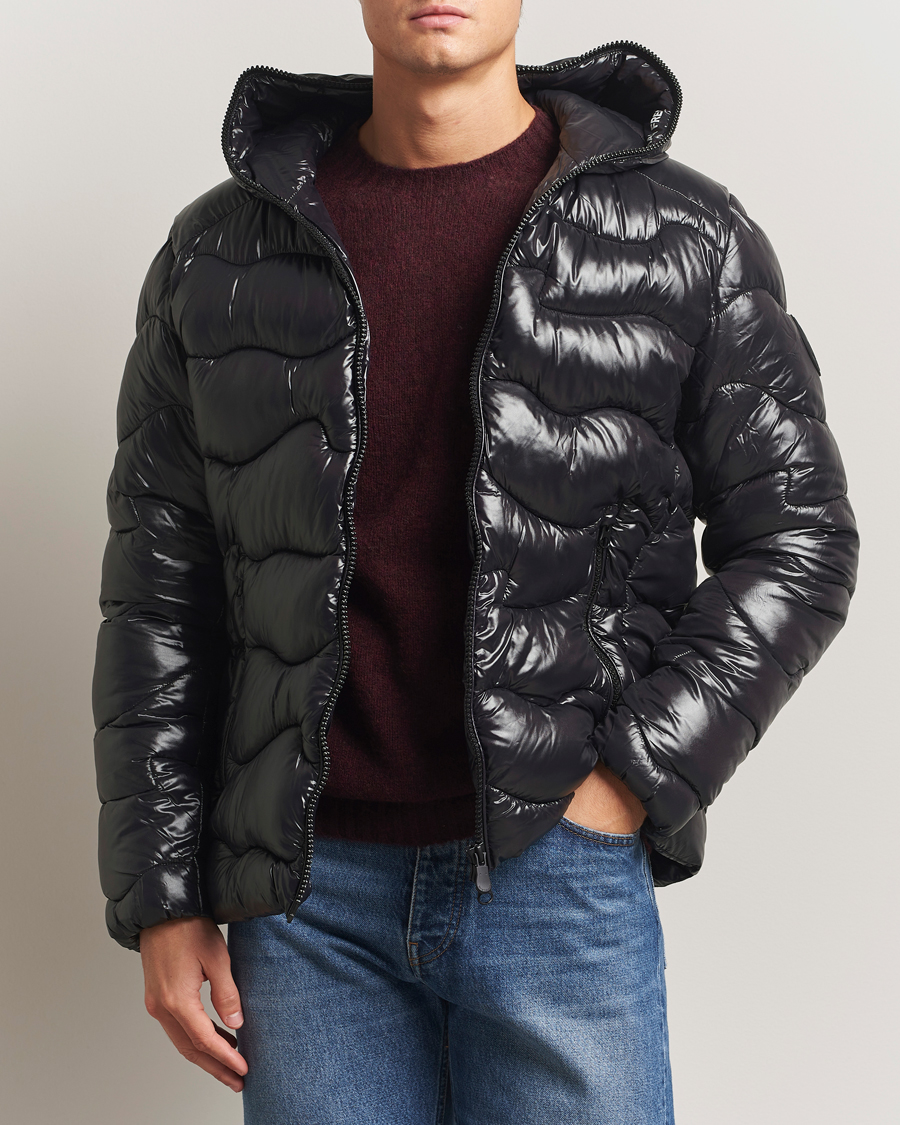 Herre | Jakker | Save The Duck | Chet Padded Puffer Black