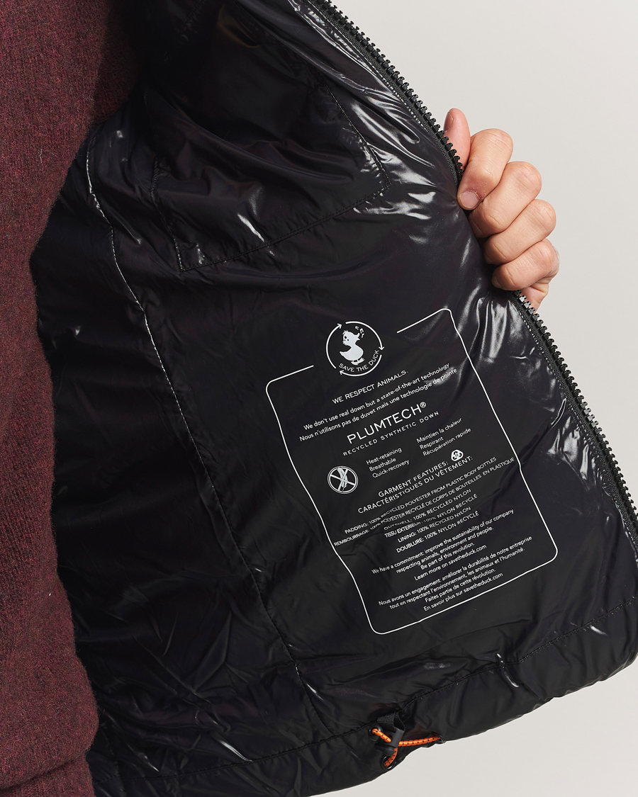 Herre | Jakker | Save The Duck | Chet Padded Puffer Black