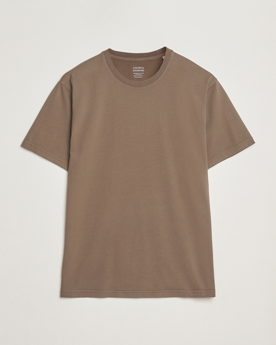 Herre | T-Shirts | Colorful Standard | Classic Organic T-Shirt Cedar Brown