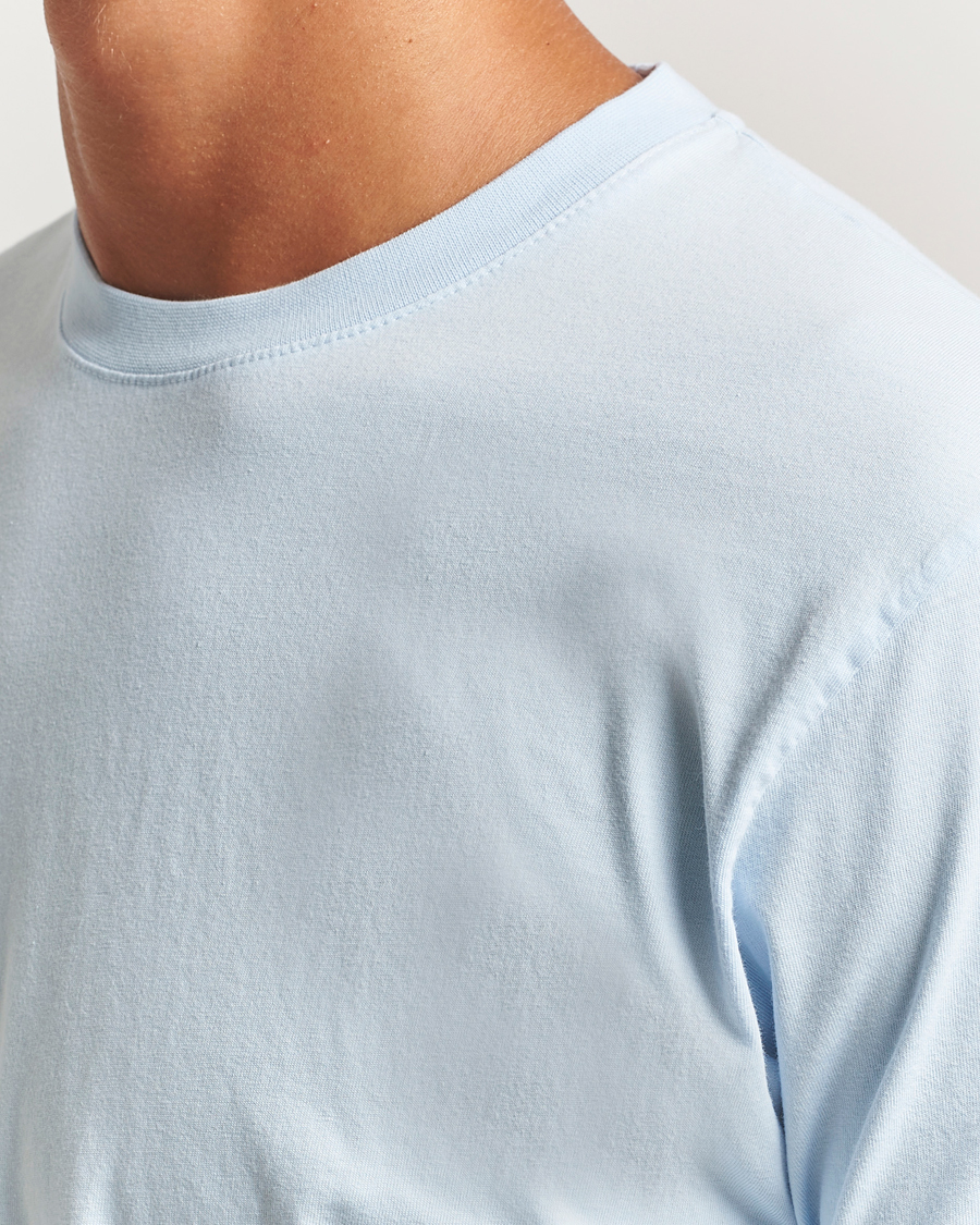 Herre | T-Shirts | Colorful Standard | Classic Organic T-Shirt Polar Blue