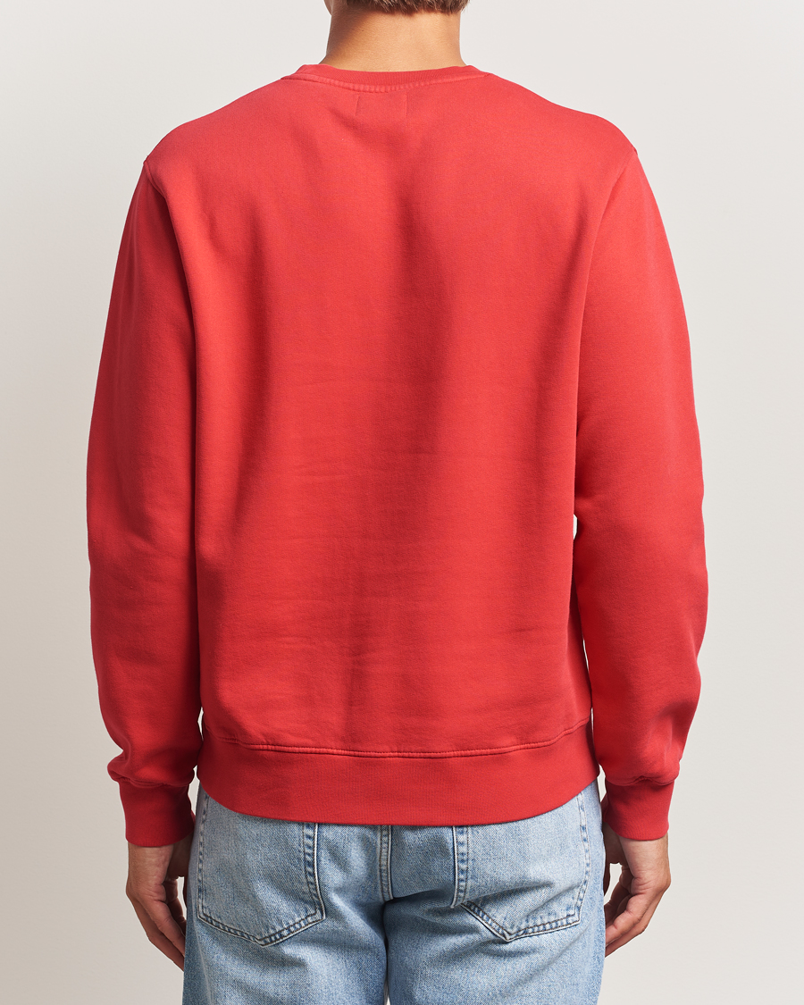 Herre | Gensere | Colorful Standard | Classic Organic Crew Neck Sweat Scarlet Red