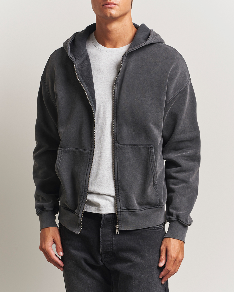 Herre | Gensere | Colorful Standard | Classic Organic Full Zip Hoodie Faded Black