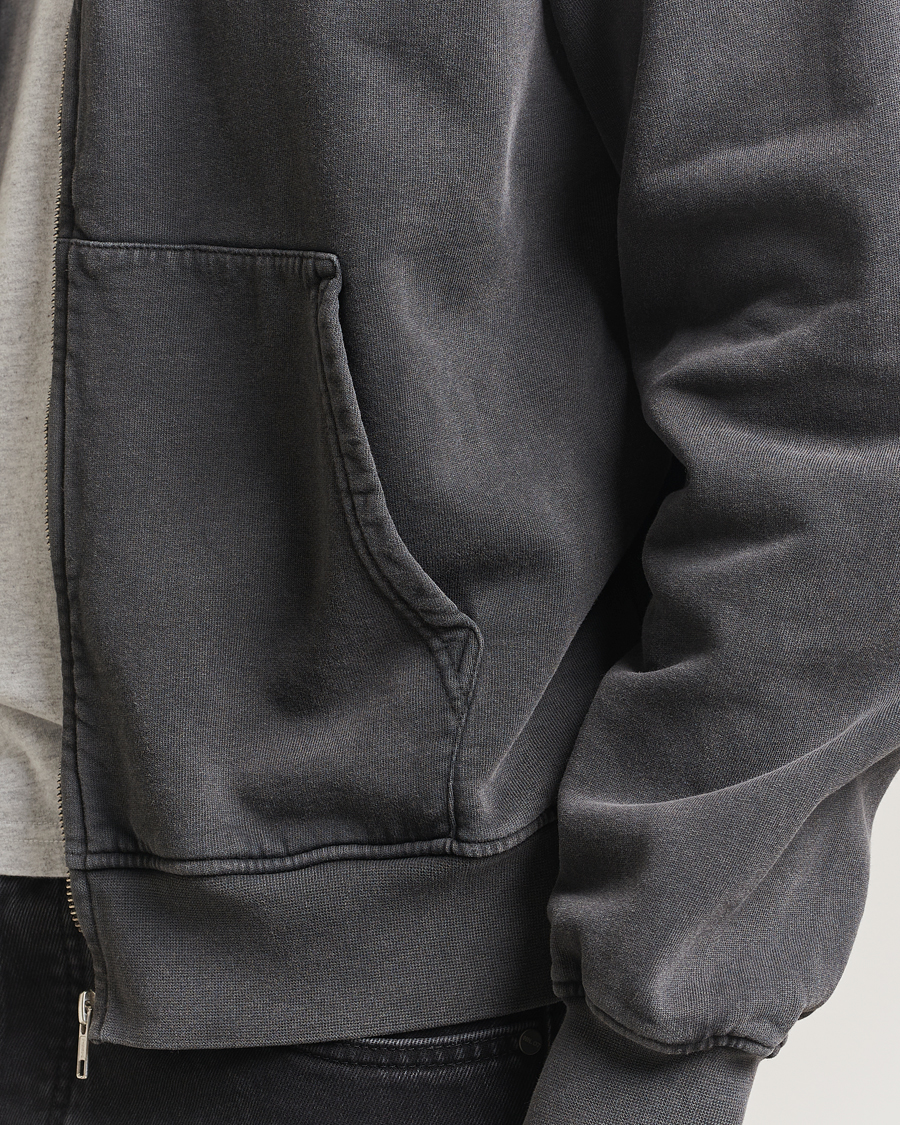 Herre | Gensere | Colorful Standard | Classic Organic Full Zip Hoodie Faded Black