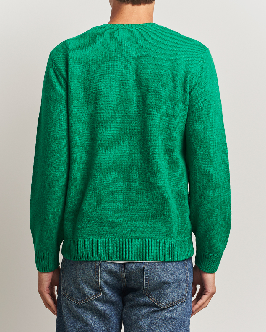 Herre | Gensere | Colorful Standard | Classic Merino Wool Crew Neck Kelly Green
