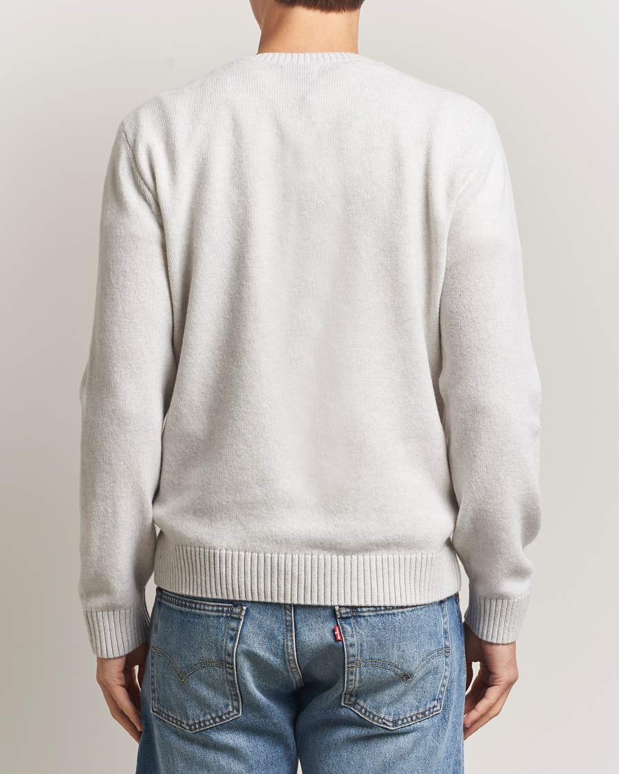 Herre | Gensere | Colorful Standard | Classic Merino Wool Crew Neck Snow Melange