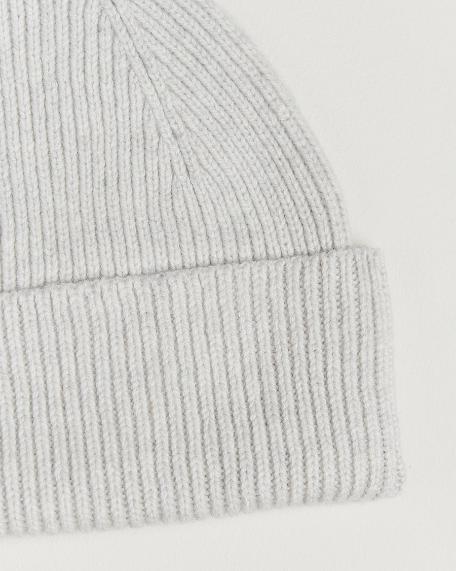 Herre | Luer | Colorful Standard | Merino Wool Beanie Snow Melange