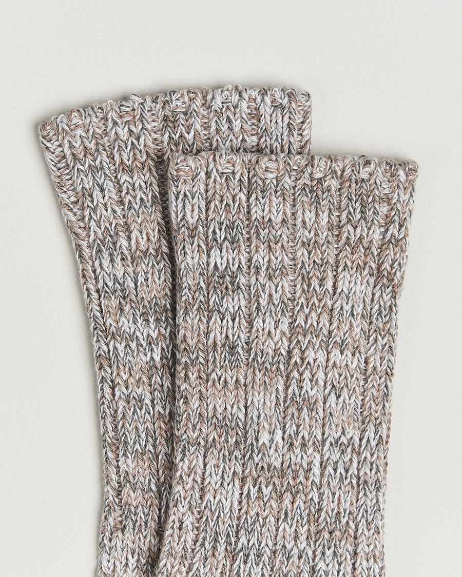 Herre | Undertøy | Falke | Brooklyn Cotton Sock Silver