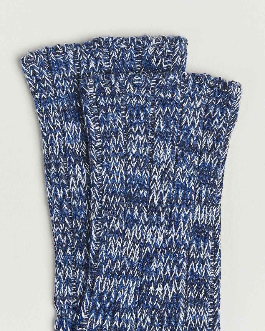Herre | Undertøy | Falke | Brooklyn Cotton Sock Dusty Blue