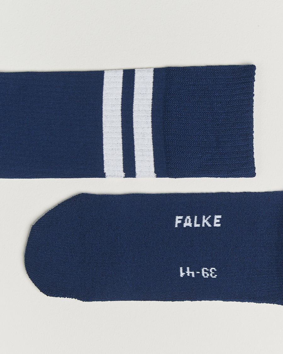 Herre | Undertøy | Falke | Dynamic Tennis Sock Storm Blue/White