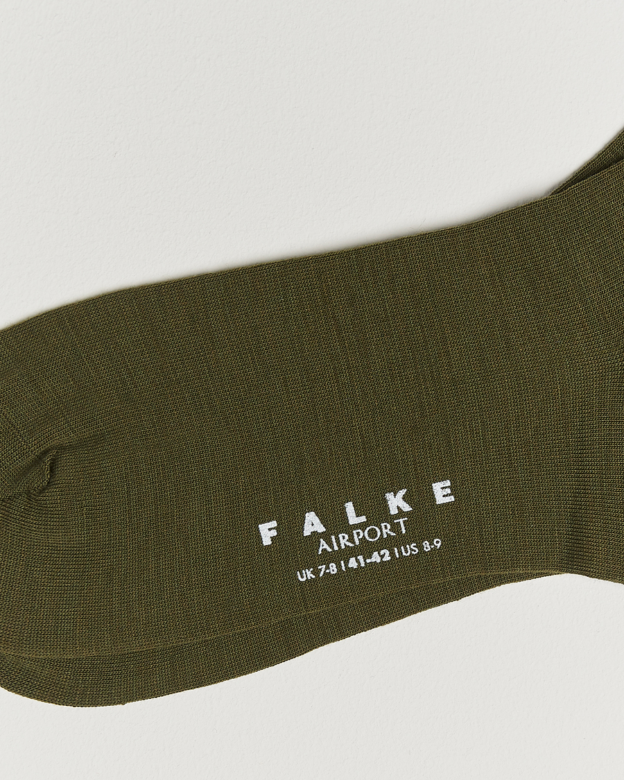 Herre | Undertøy | Falke | Airport Socks Grass Green