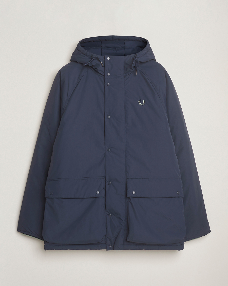 Fred Perry × Arktis Stockport Jacket Fred Perry x Arktis Mens Stockport Parka Jacket AK Woodland Camo