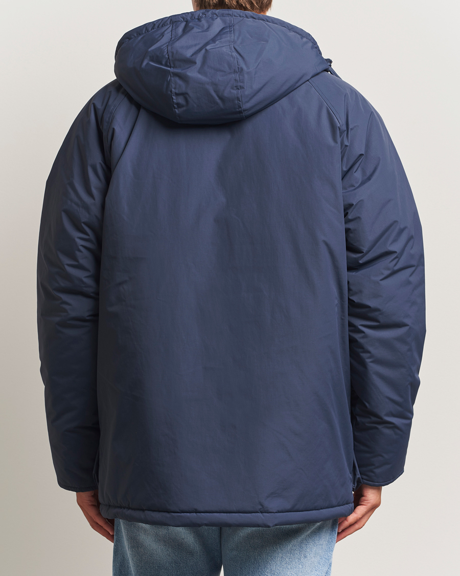 Herre | Jakker | Fred Perry | Stockport Padded Hooded Jacket Dark Airforce