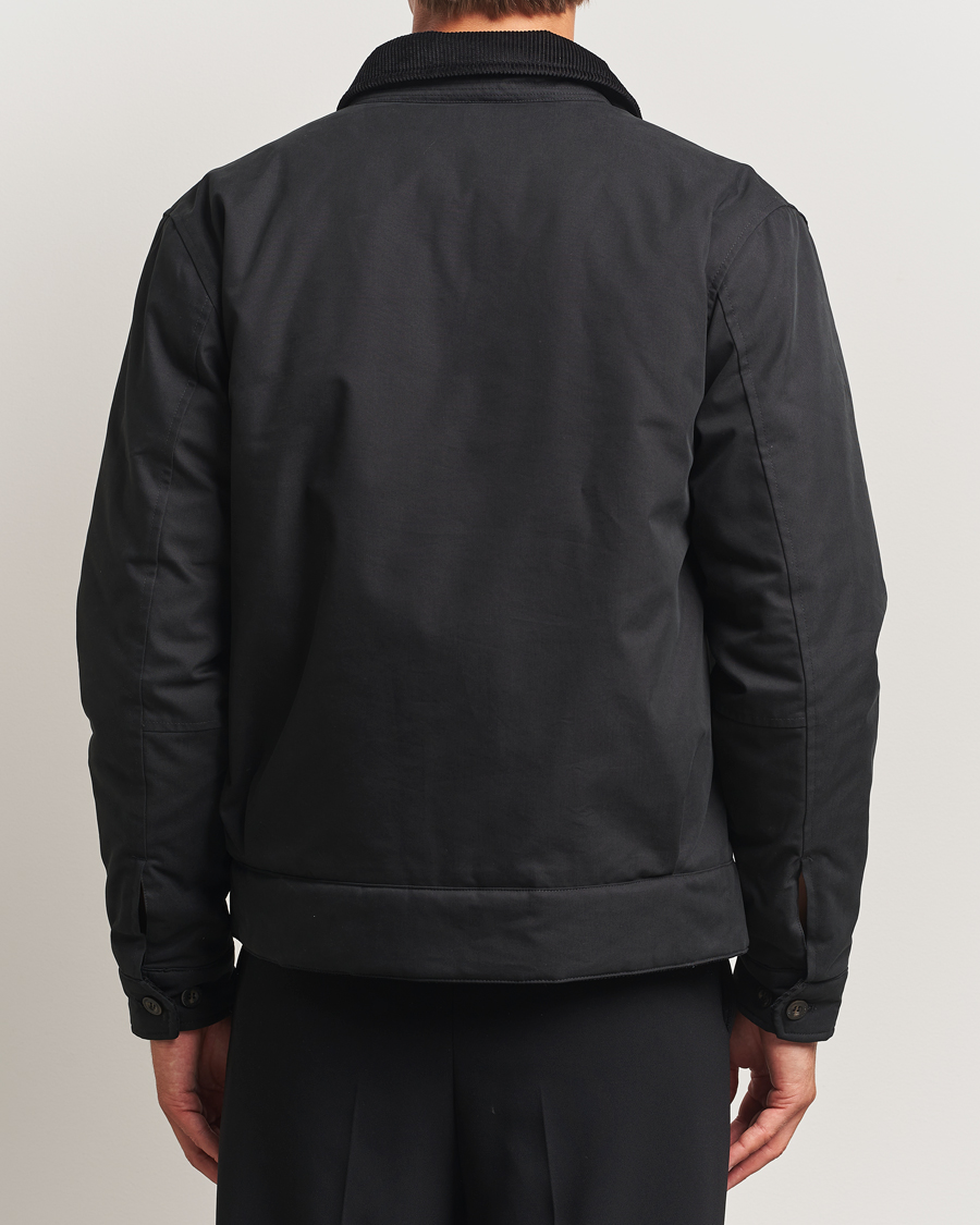 Herre | Jakker | Fred Perry | Cotton Light Padded Harrington Jacket Black