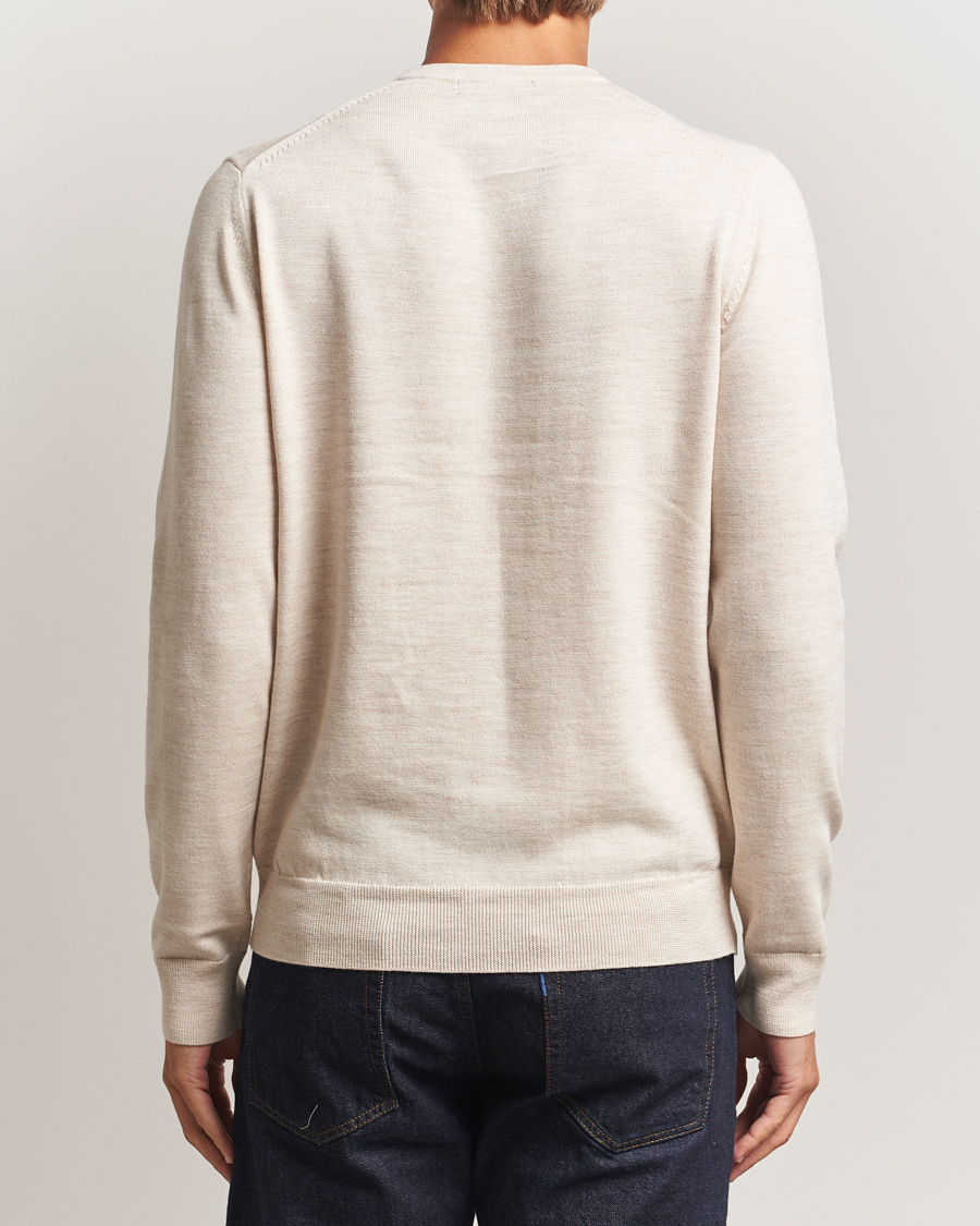 Herre | Gensere | Fred Perry | Classic Crew Neck Jumper Porrigde Marl
