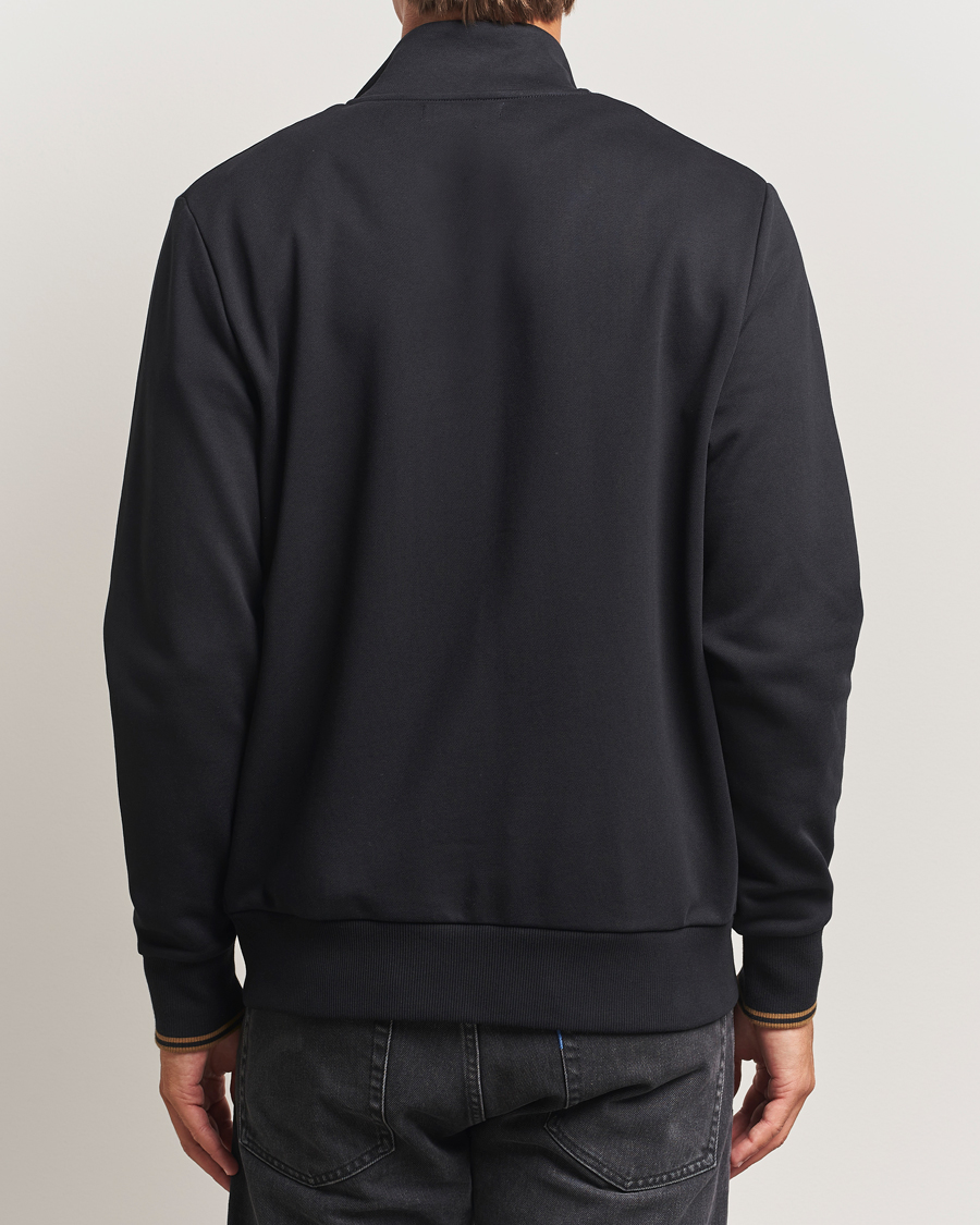 Herre | Gensere | Fred Perry | Full Zip Sweatshirt Black