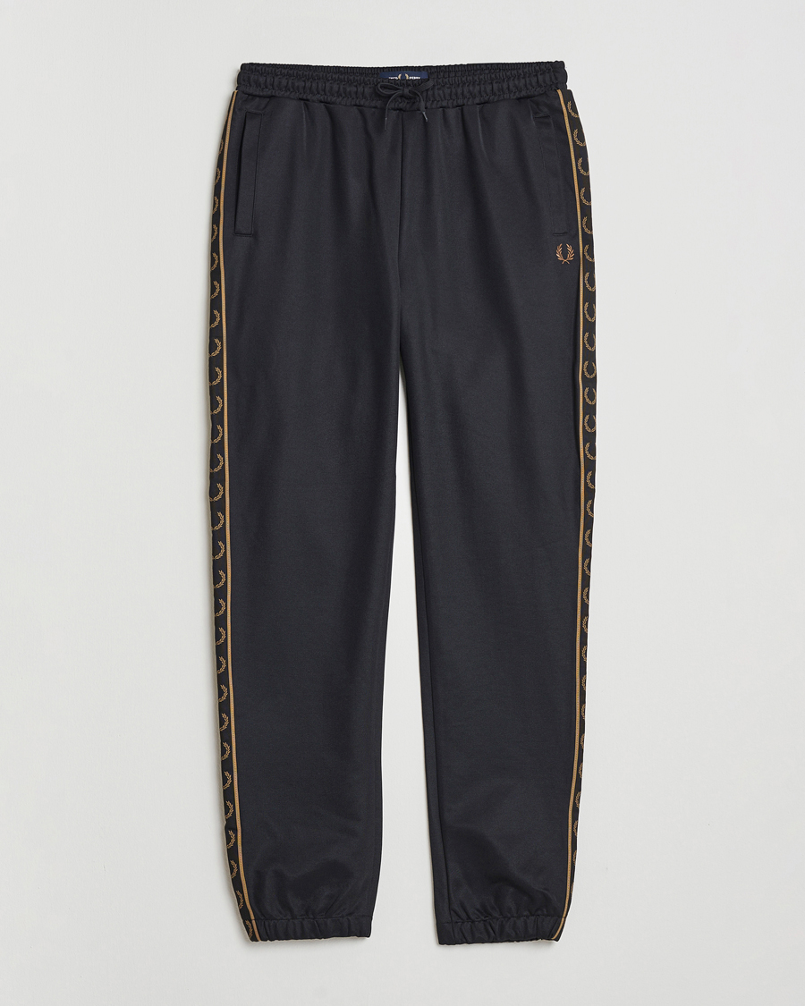 Herre | Bukser | Fred Perry | Taped Track Pants Black