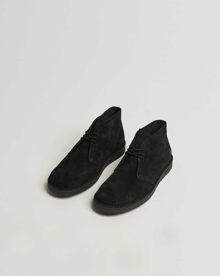 Herre | Støvler | Fred Perry | Hawley Suede Chukka Boot Black
