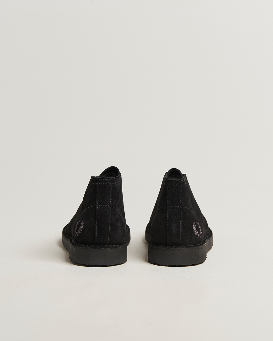 Herre | Støvler | Fred Perry | Hawley Suede Chukka Boot Black