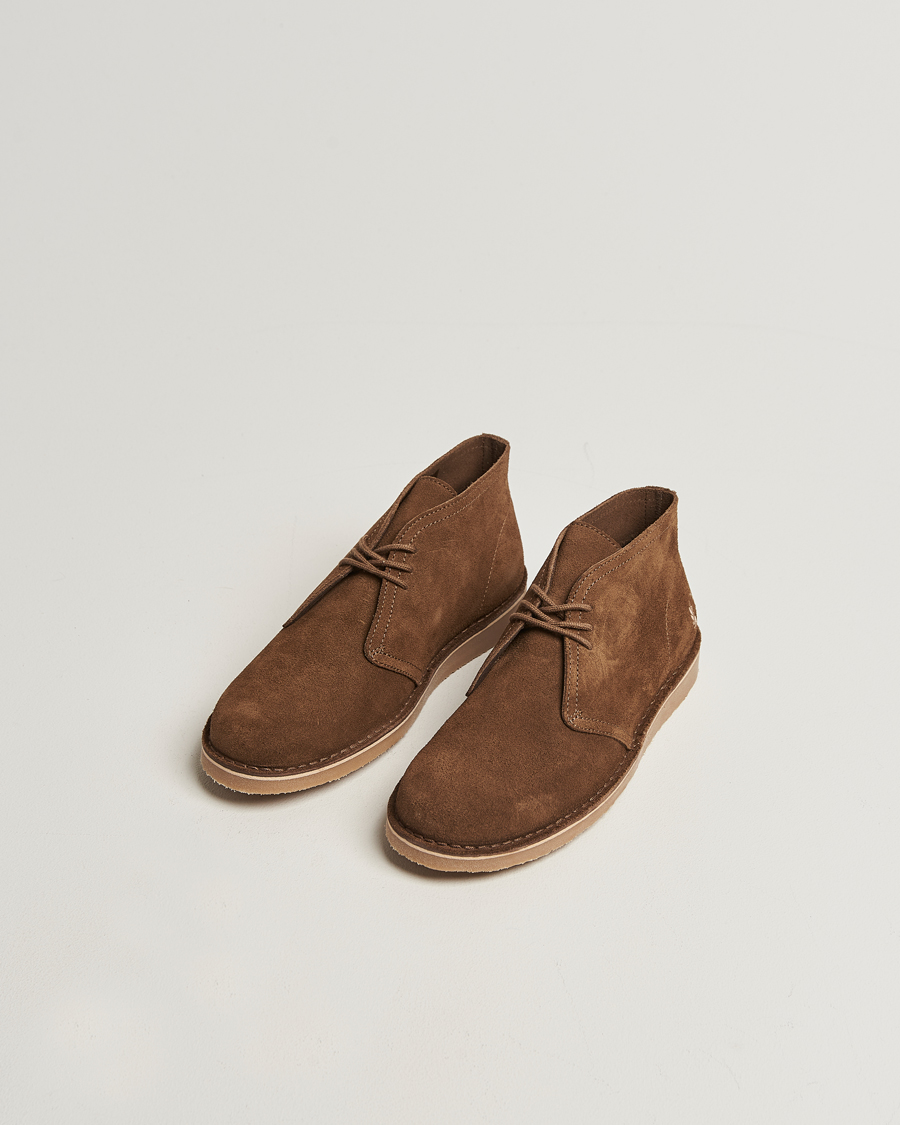 Herre | Støvler | Fred Perry | Hawley Suede Chukka Boot Marsh Brown