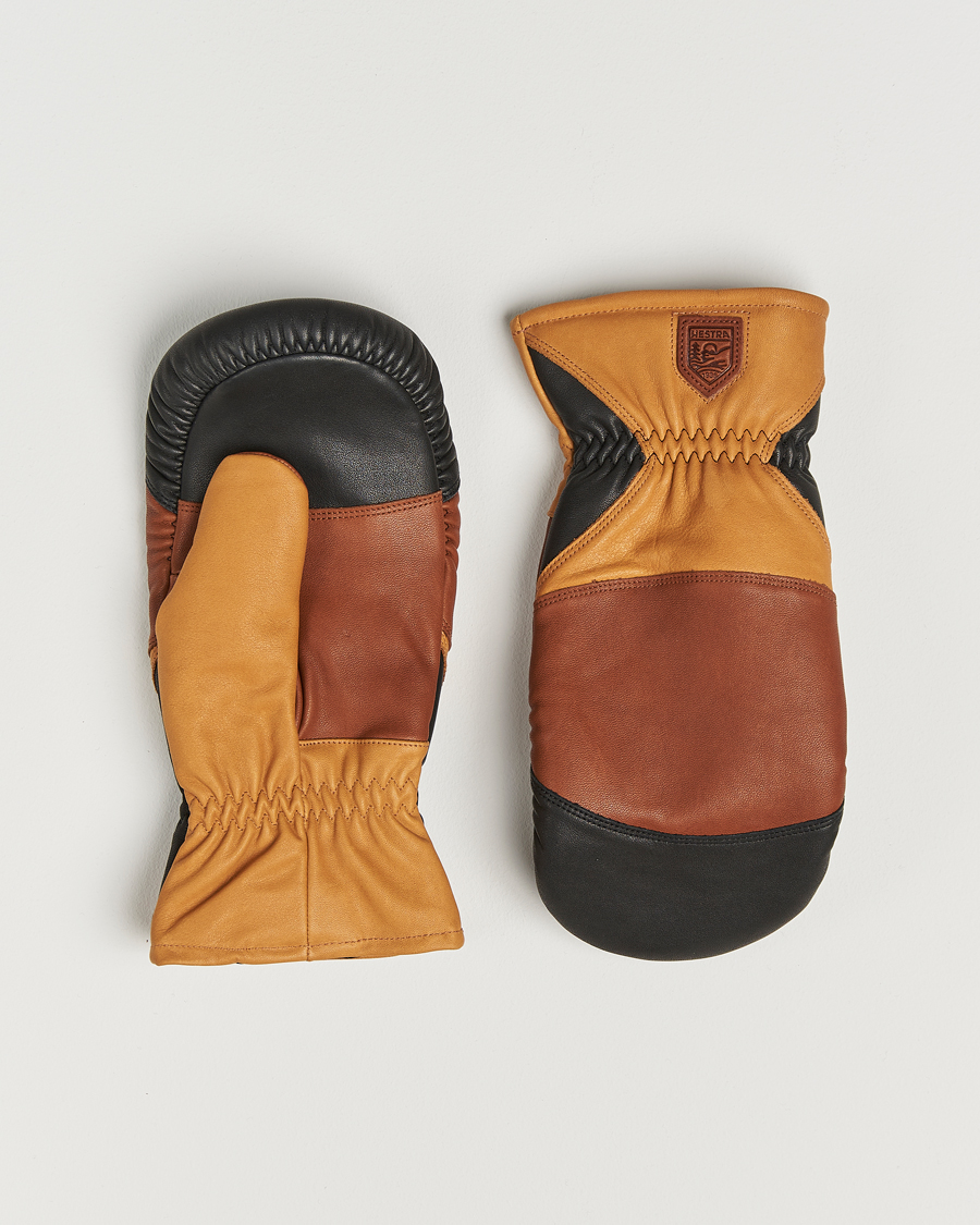 Herre | Hansker | Hestra | reMix Mitt Brown/Cork