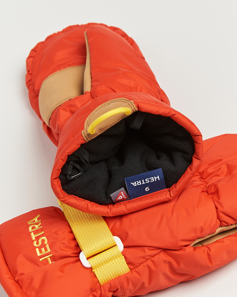 Herre | Hansker | Hestra | Kiruna Mitt Light Red