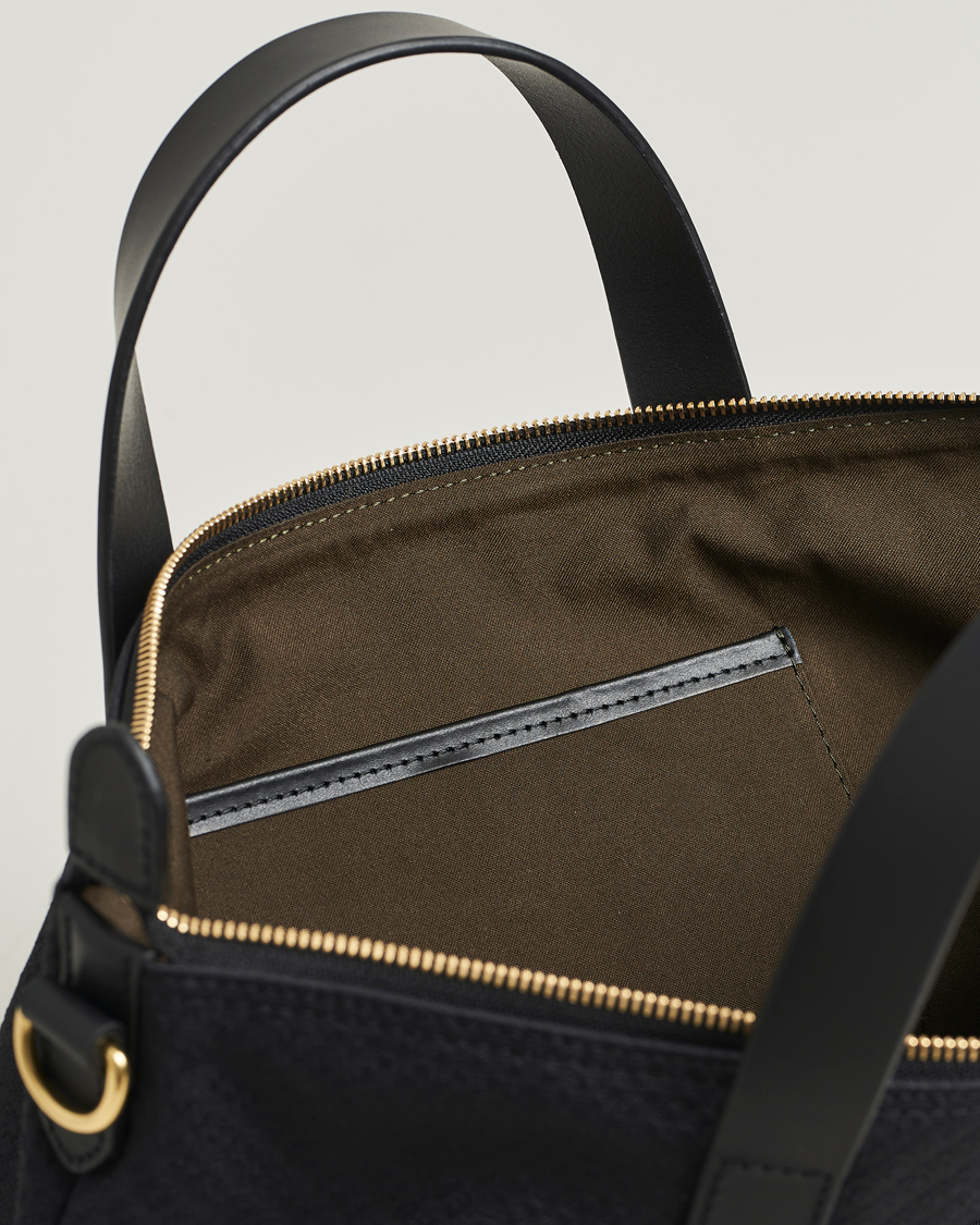 Herre | Vesker | Mismo | M/S Canvas Shopper Haptic Black/Black