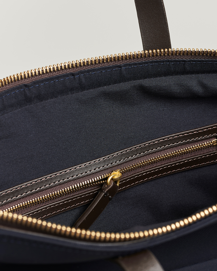 Herre | Vesker | Mismo | M/S Helmet Tote Bag Navy/Dark Brown