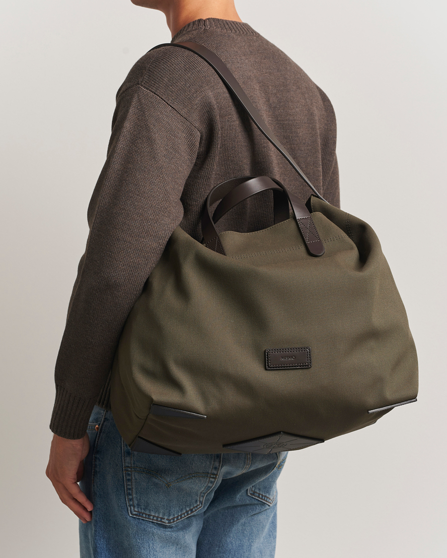 Herre | Vesker | Mismo | M/S Companion Tote Bag Army/Dark Brown