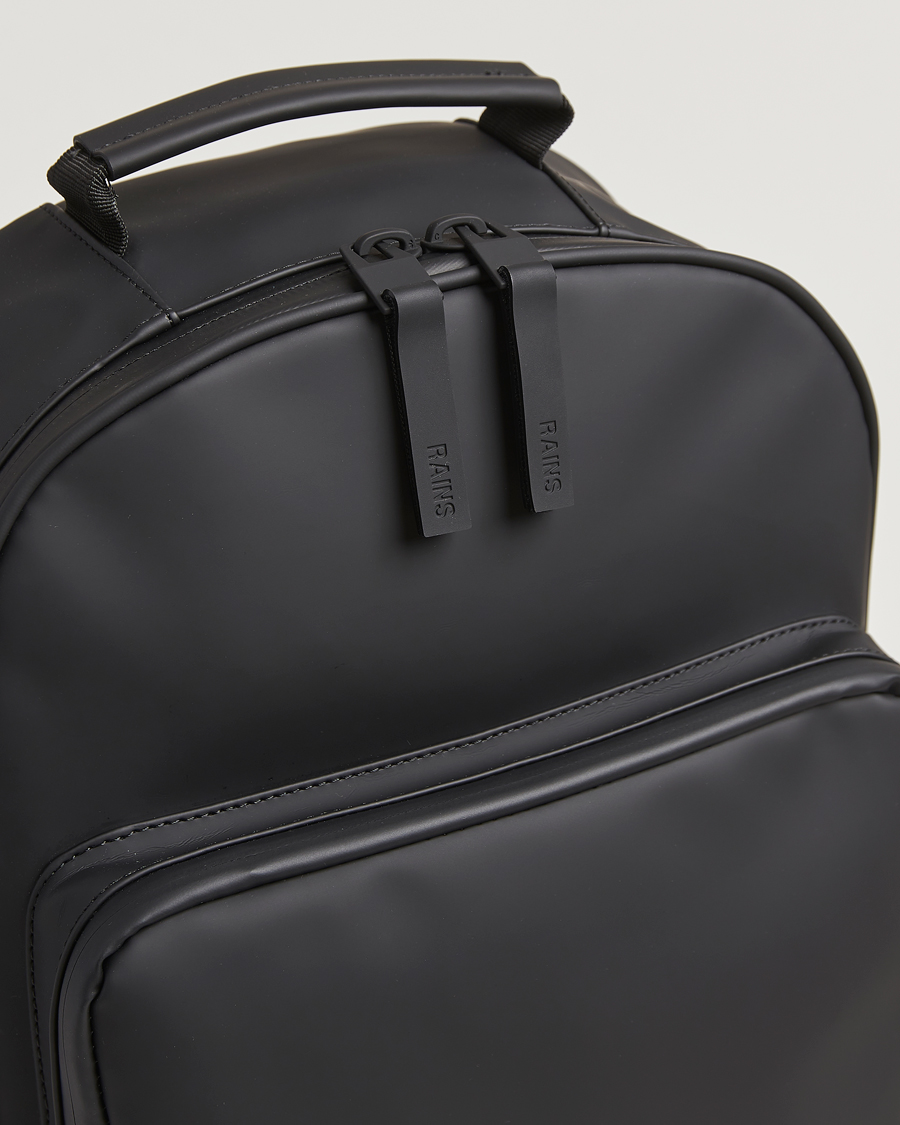Herre | Vesker | RAINS | Book Daypack Backpack Black