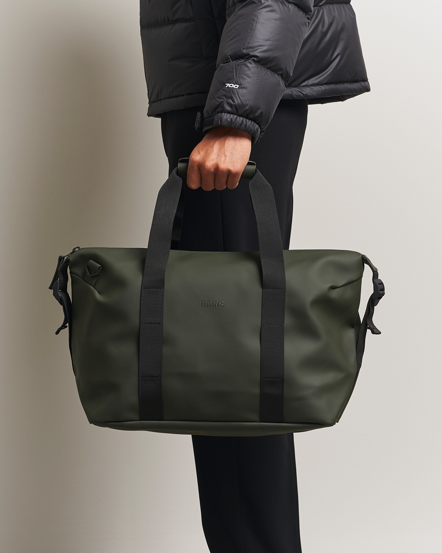 Herre | Vesker | RAINS | Hilo Small Weekendbag Green