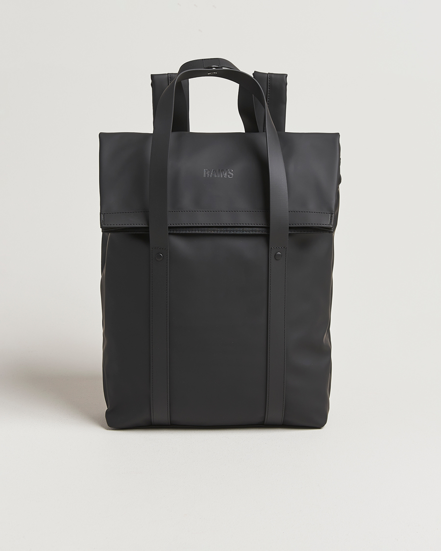 Herre | Vesker | RAINS | 2 Way Tote Backpack Black