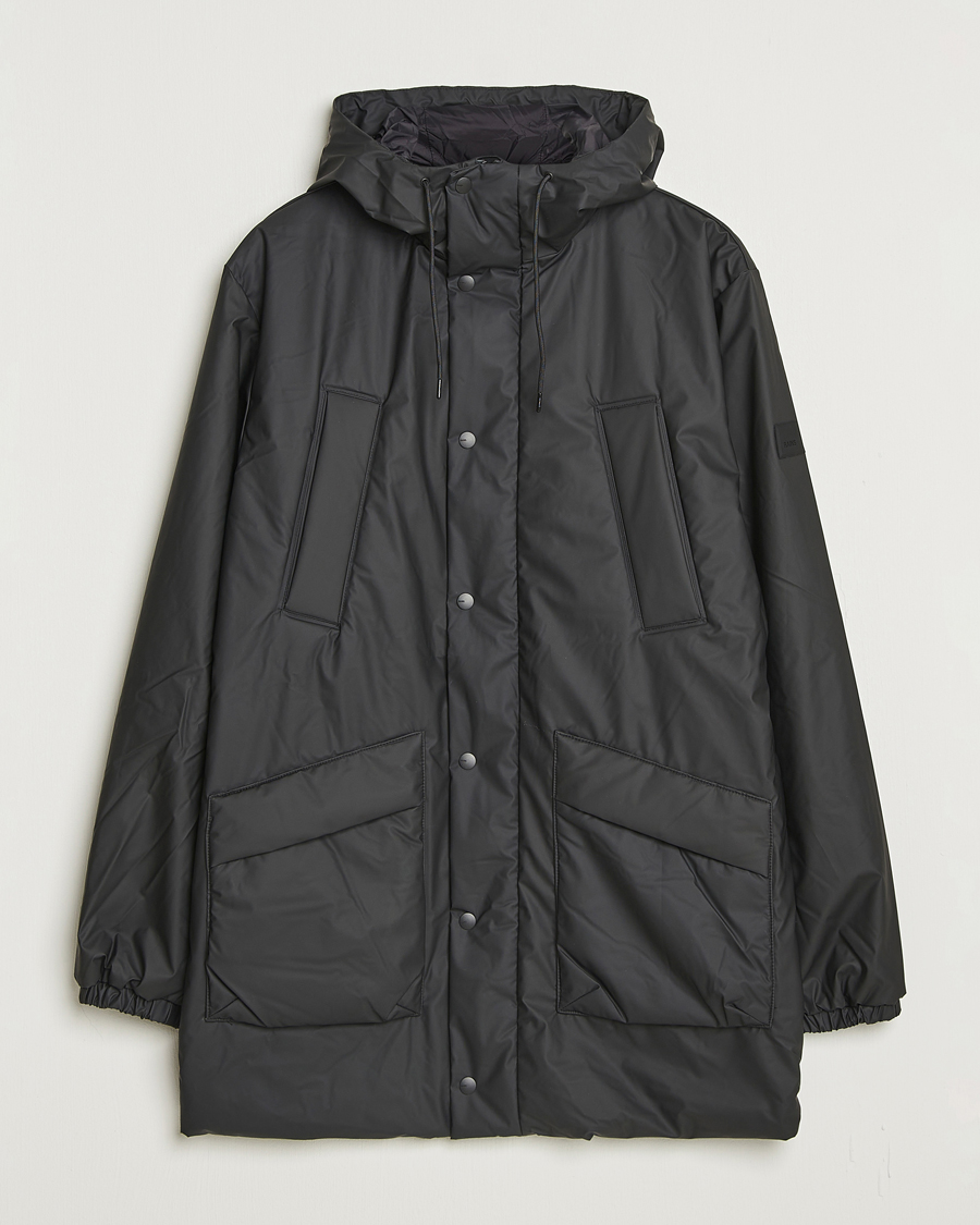 Herre | Jakker | RAINS | Lohja Insulated Cargo Jacket Black