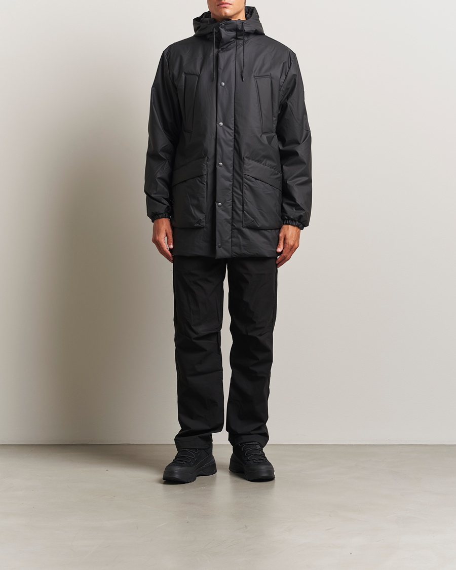 Herre | Jakker | RAINS | Lohja Insulated Cargo Jacket Black
