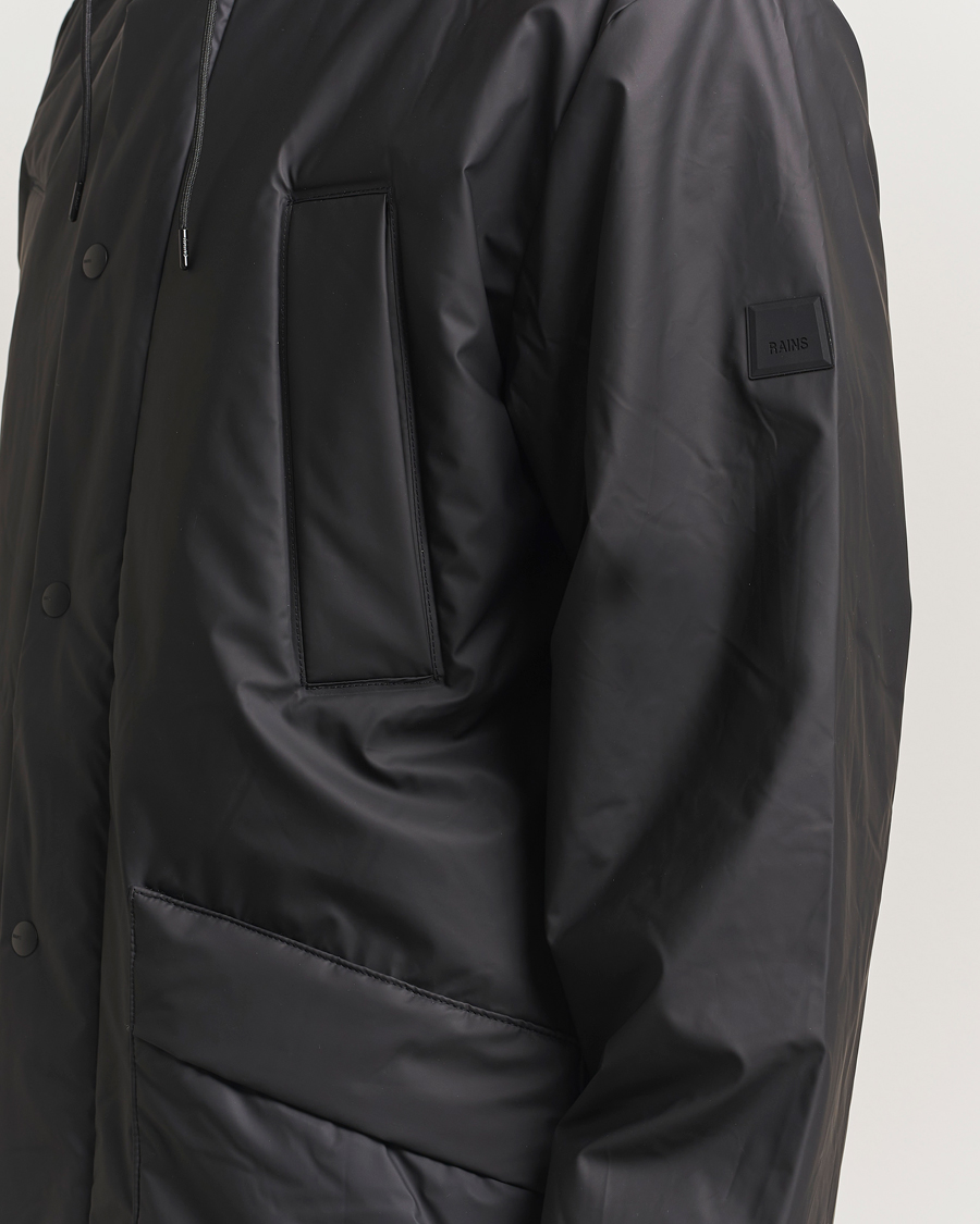 Herre | Jakker | RAINS | Lohja Insulated Cargo Jacket Black