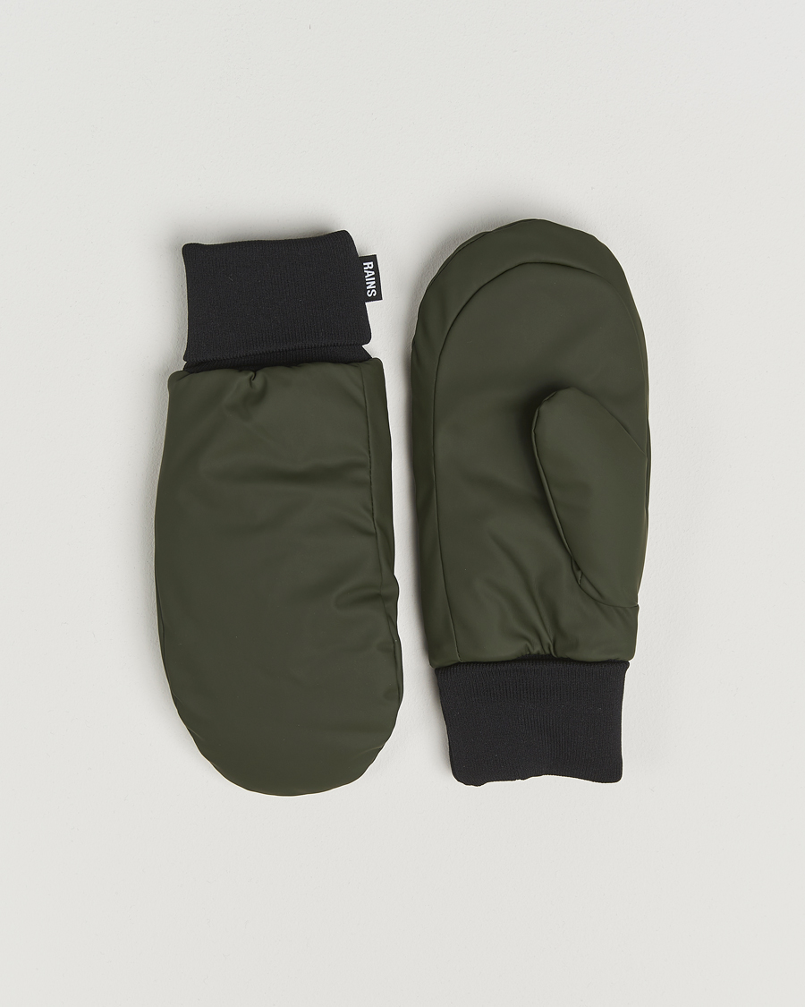 Herre | Hansker | RAINS | Alta Puffer Mittens Green